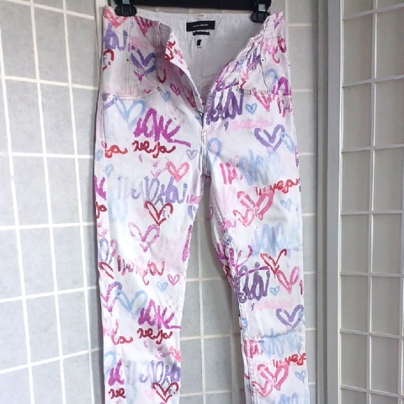 Isabel Marant Graphic Print Jeans